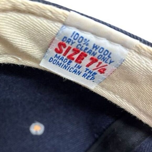 Vintage New Era Dallas Cowboys 5950 Wool Hat Blue NFL Unisex Adult 7 1/4 - Picture 6 of 8